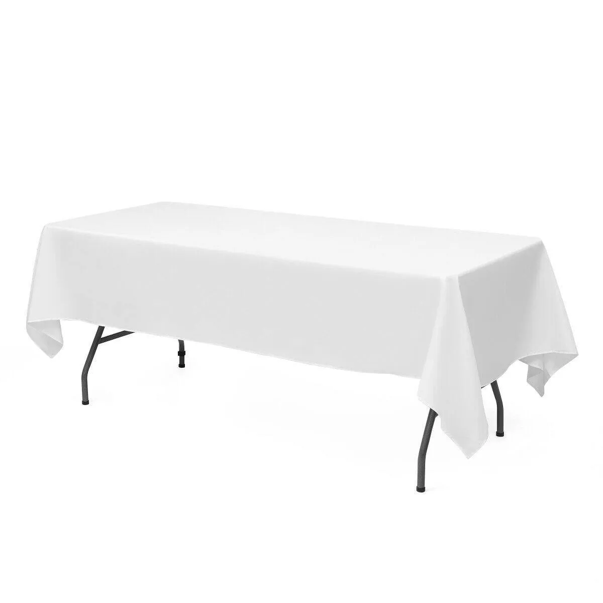 10PCS Rectangle Tablecloth, Machine-washable Polyester