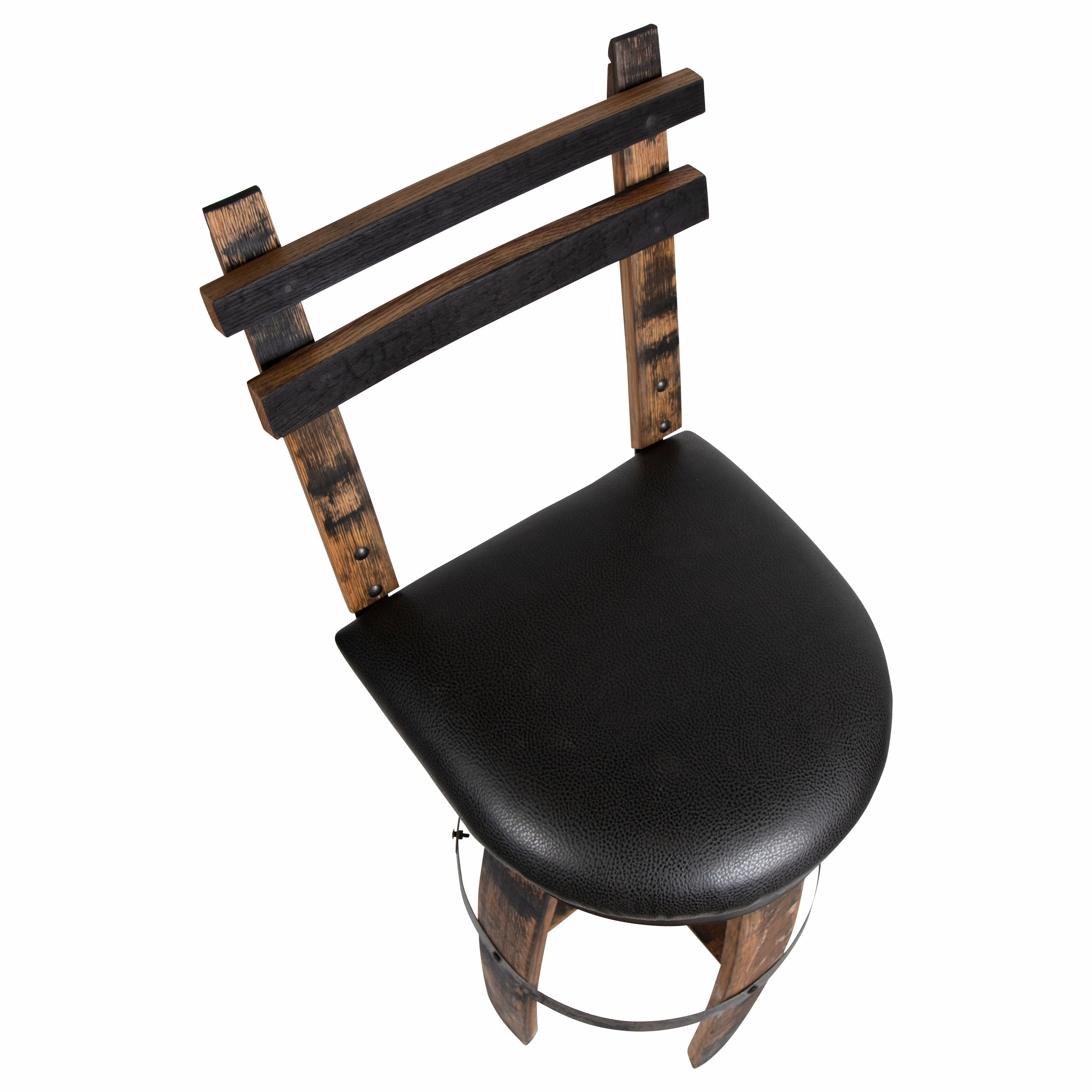 160 Proof Bar Stool with Swivel Seat