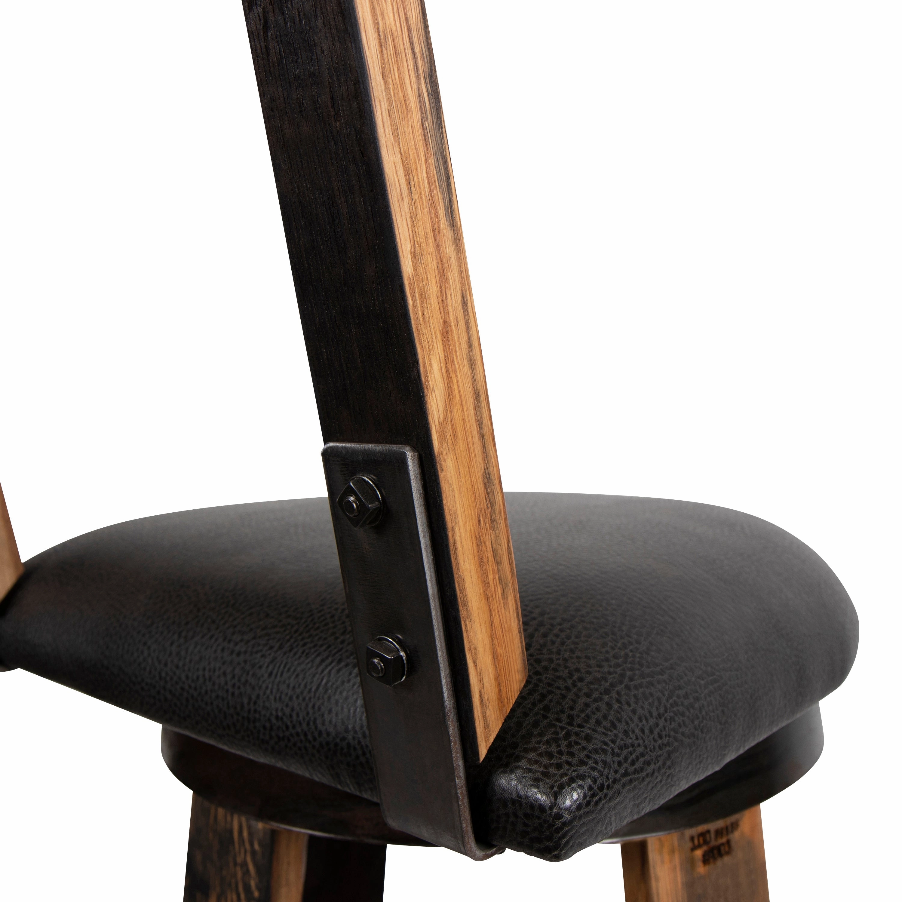 160 Proof Bar Stool with Swivel Seat
