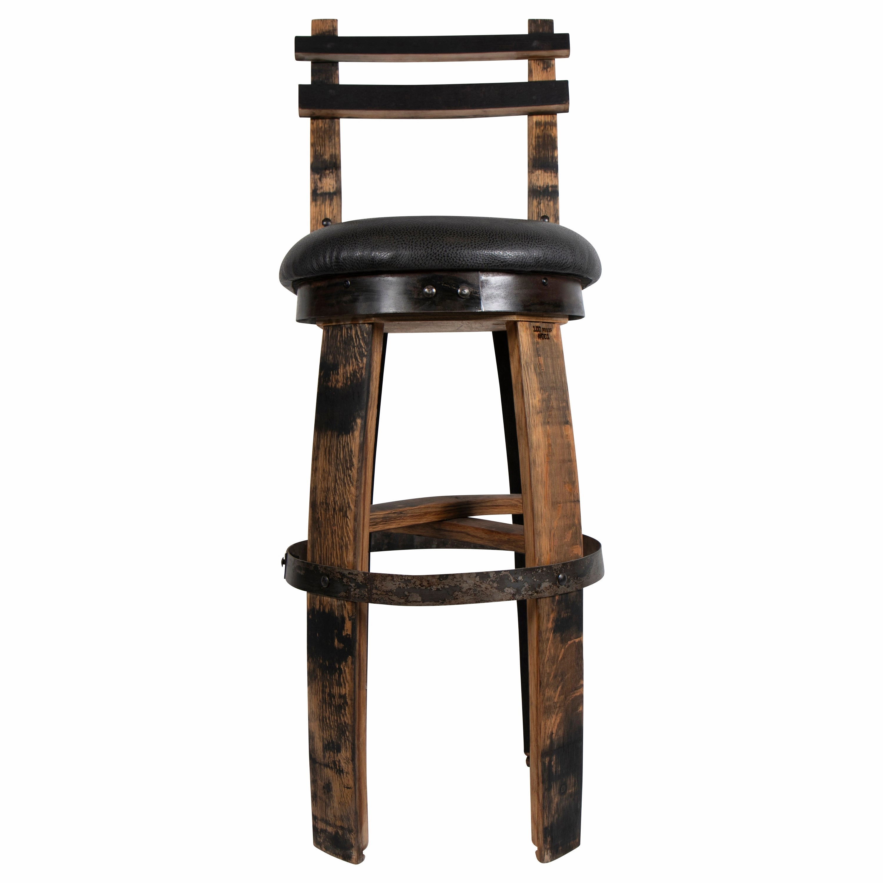 160 Proof Bar Stool with Swivel Seat