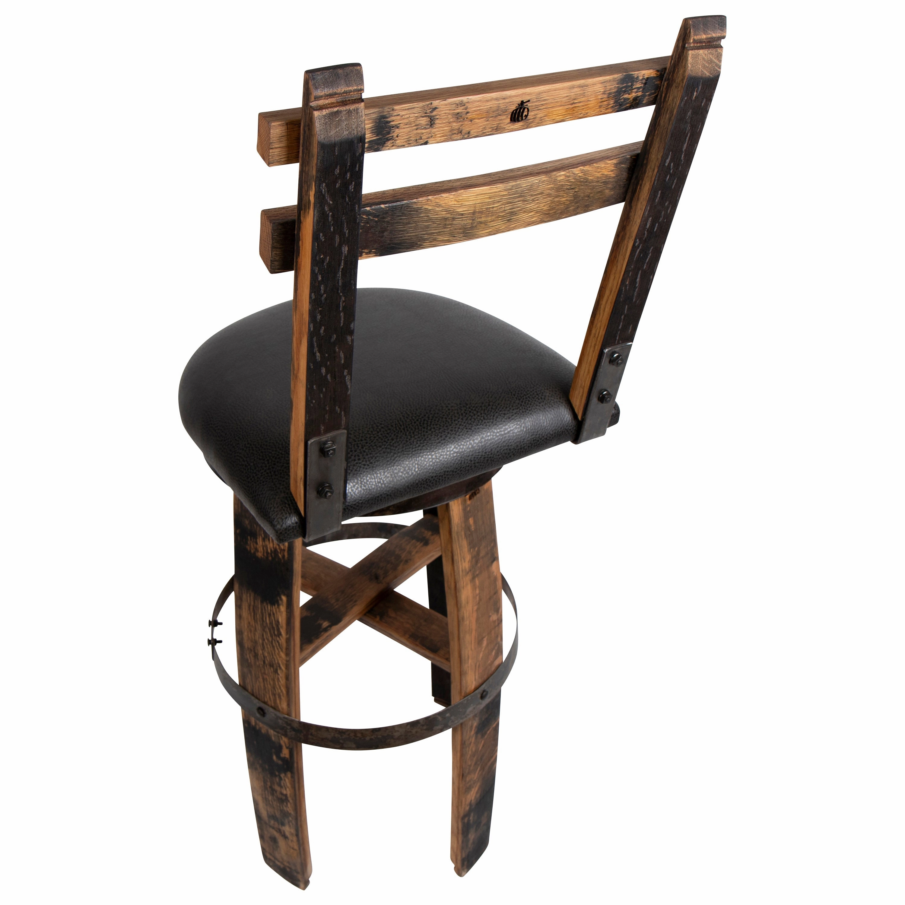160 Proof Bar Stool with Swivel Seat