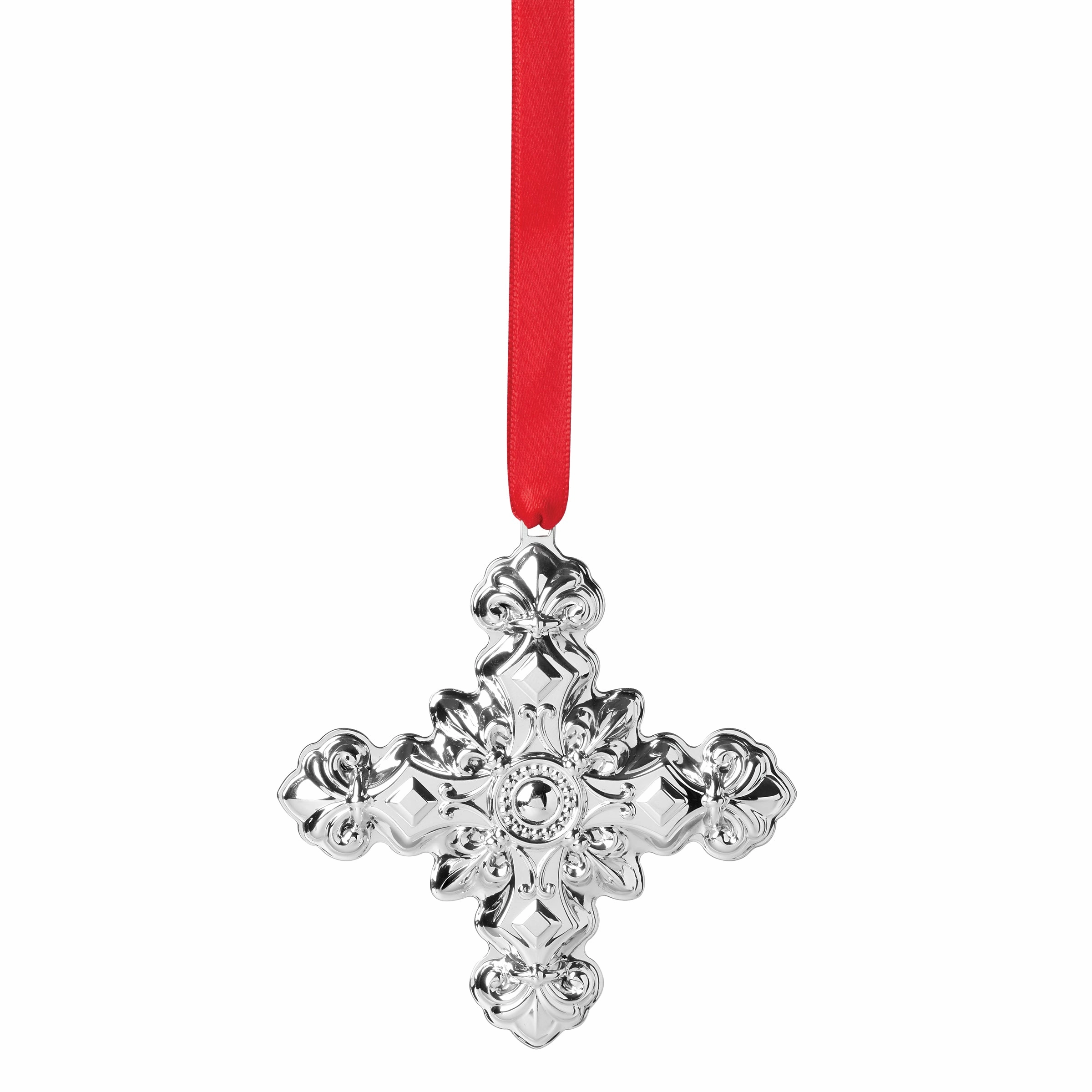 2024 54th Annual Christmas Cross Sterling Silver Ornament