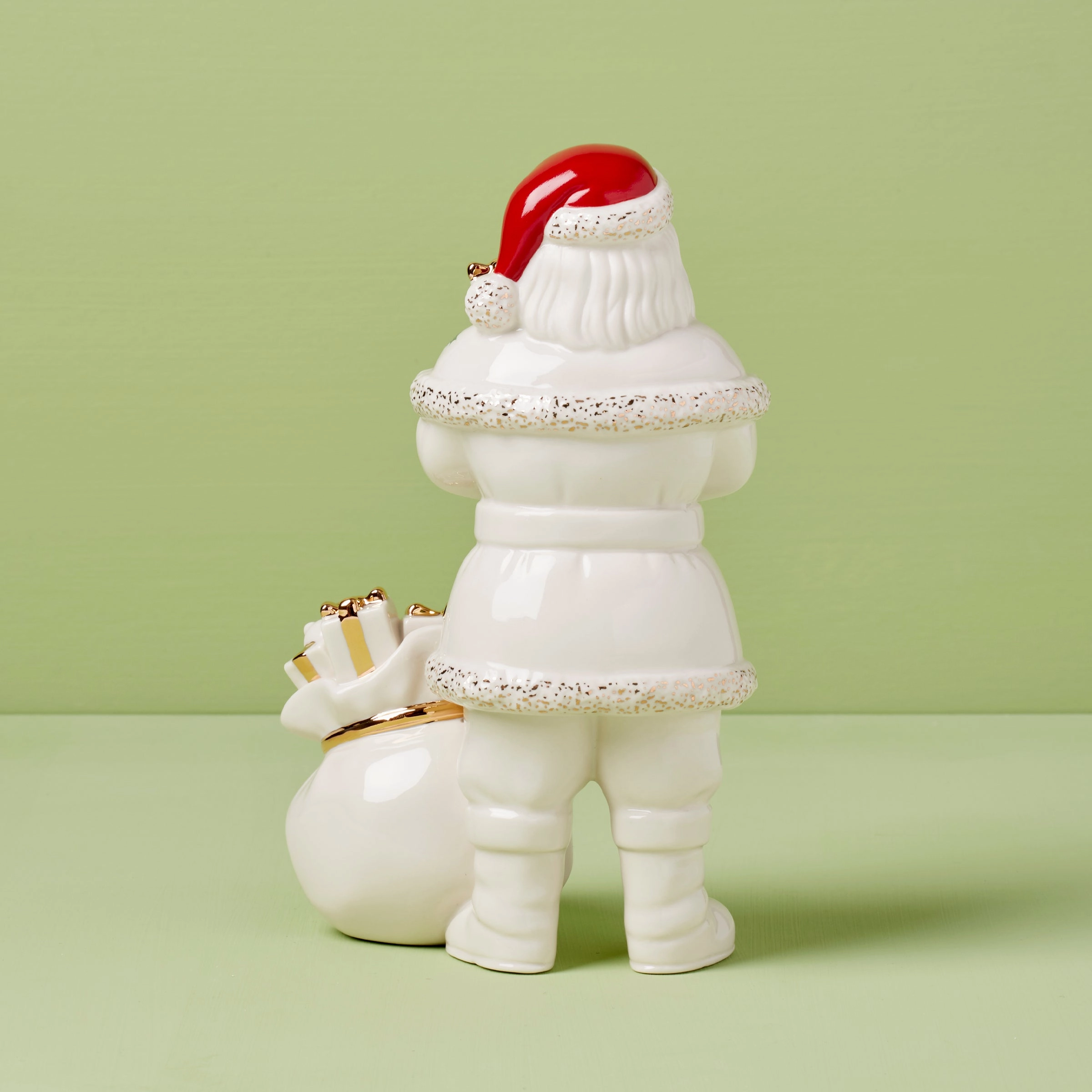 2024 African American Santa with Gift