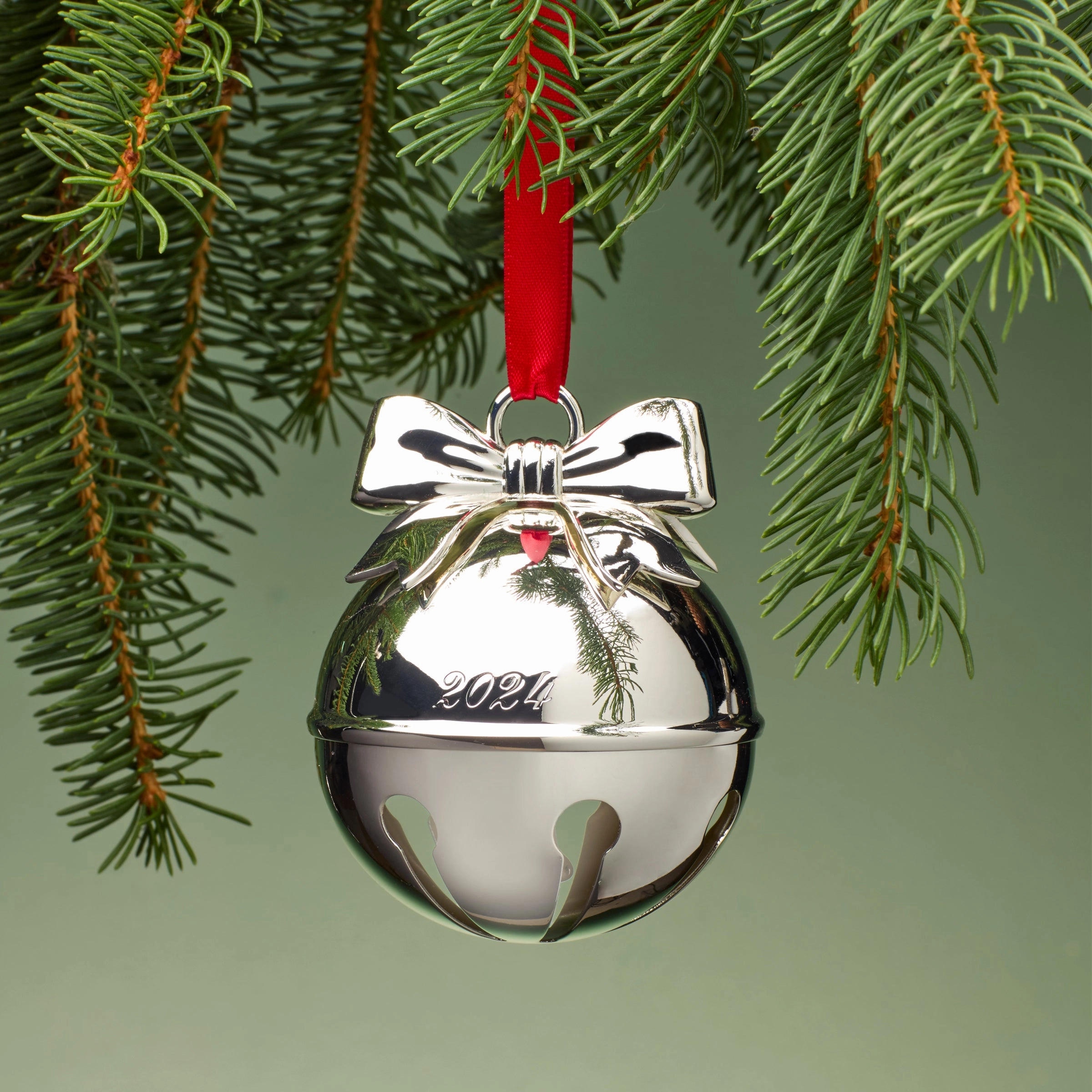 2024 Jingle Bell Silverplate Ornament