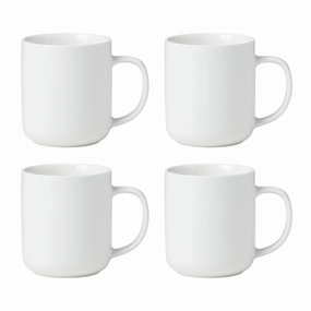 24 Seven White Mugs - Set of 4
