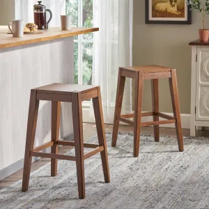 26" Wooden Counter Stool (Set of 2) - NH681903 bar stool, counter stool