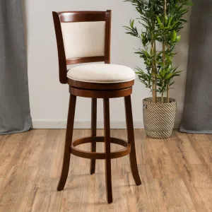 29-Inch Fabric Swivel Backed Bar Stool - NH236692 bar stool, counter stool