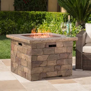 40,000 BTU Propane Gas Firepit (Square) - NH317003 patio chairs, outdoor seating