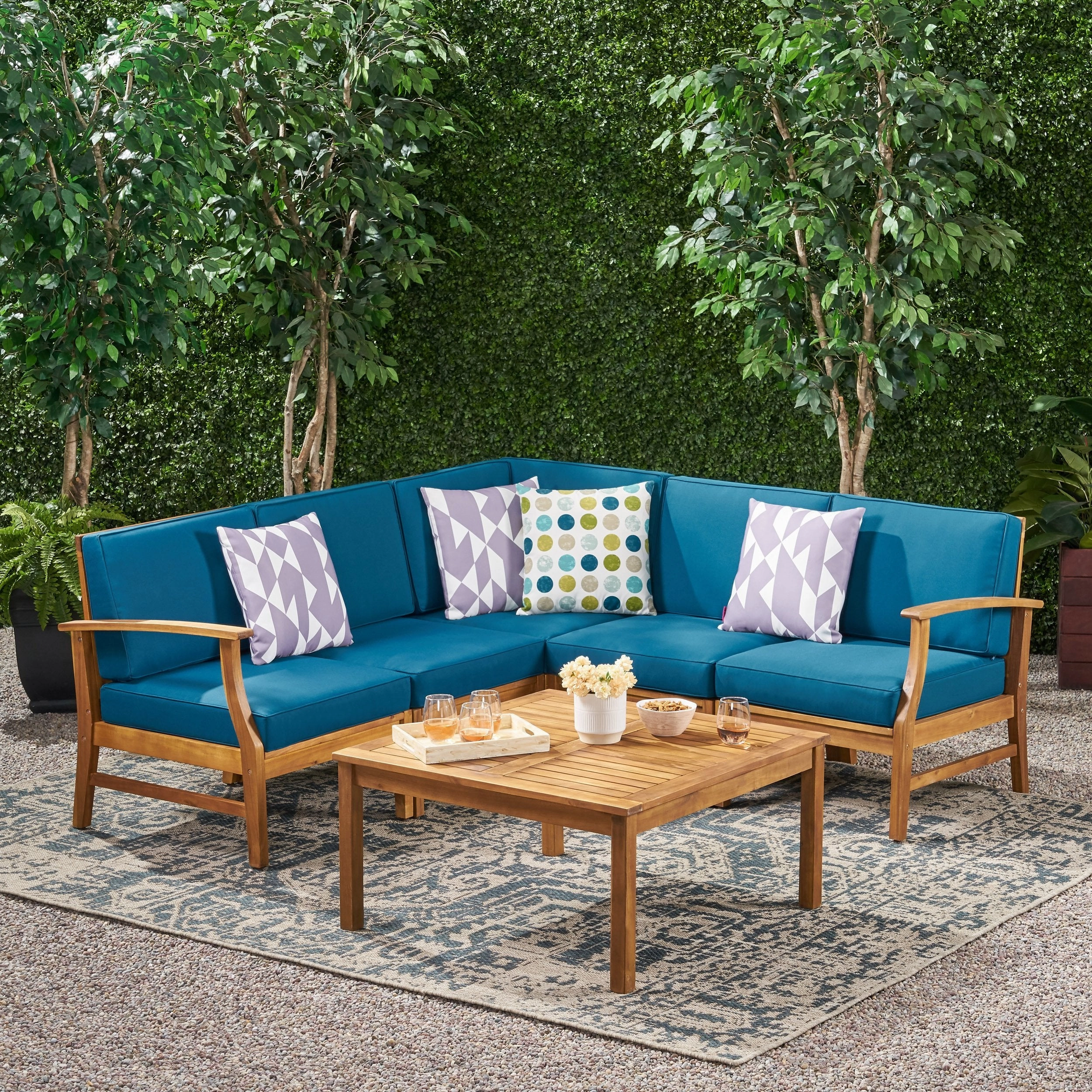 6pc Outdoor Sofa Set w/ Cushions - NH690992
