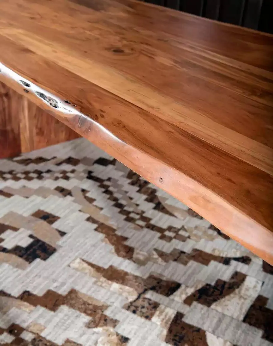 Acacia Live Edge Dining Table