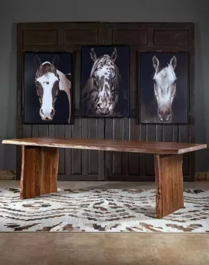 Acacia Live Edge Dining Table gaming chair, computer chair