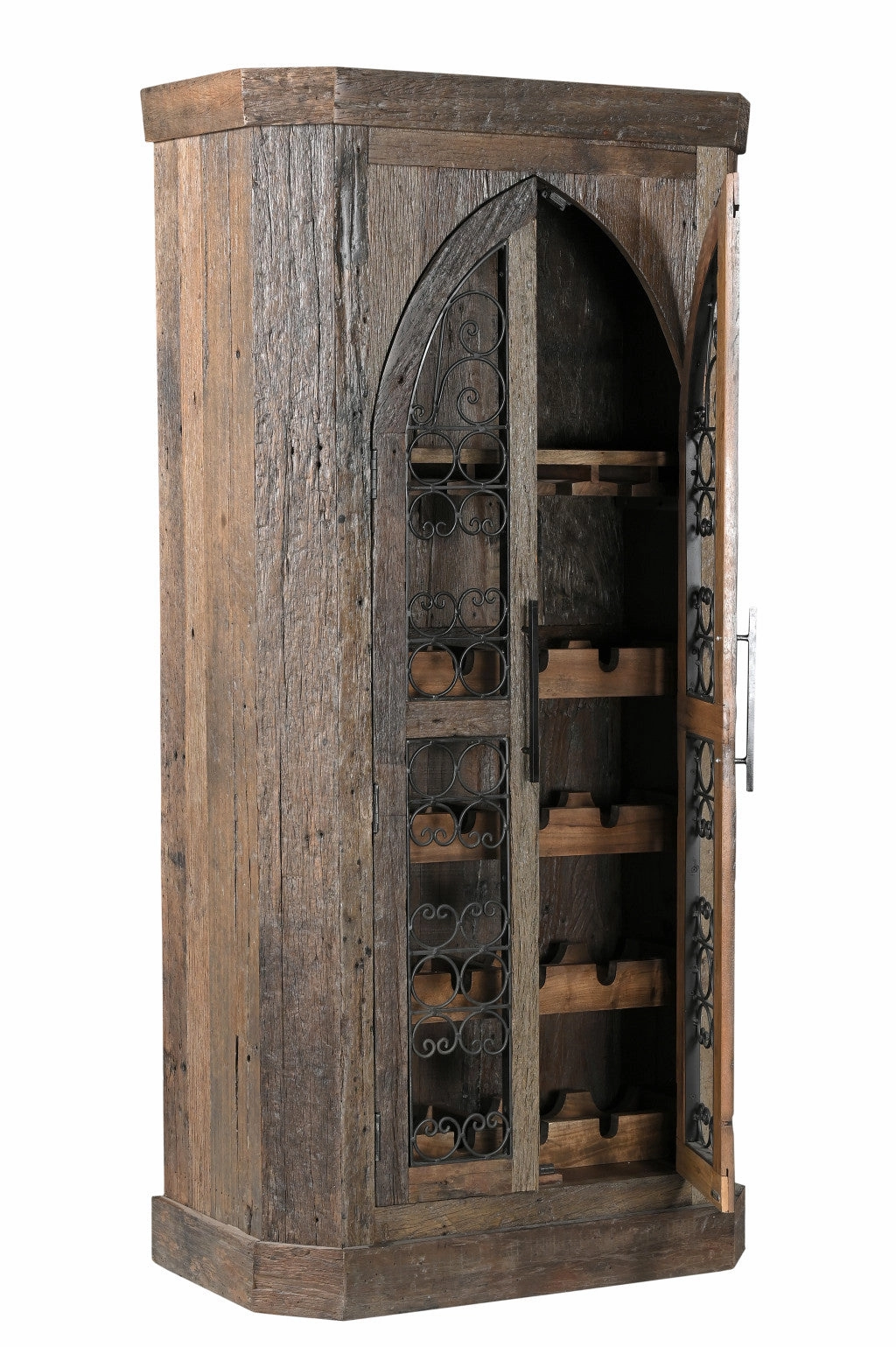 Aden Rustic Bar Cabinet