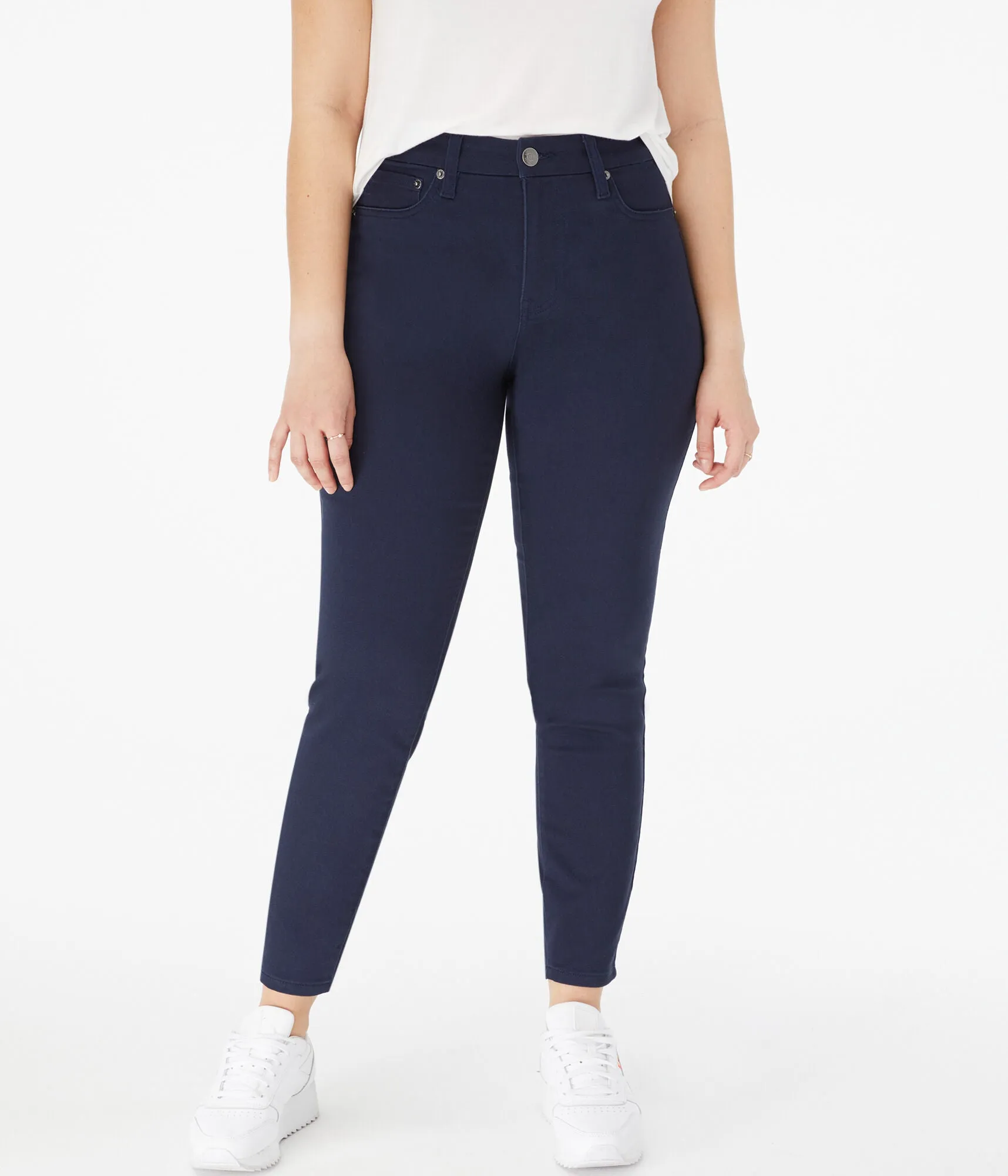 Aeropostale Womens Seriously Stretchy High-Rise Curvy Uniform Jegging