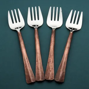Aged Copper Table Forks toilet seat cover, slow close seat