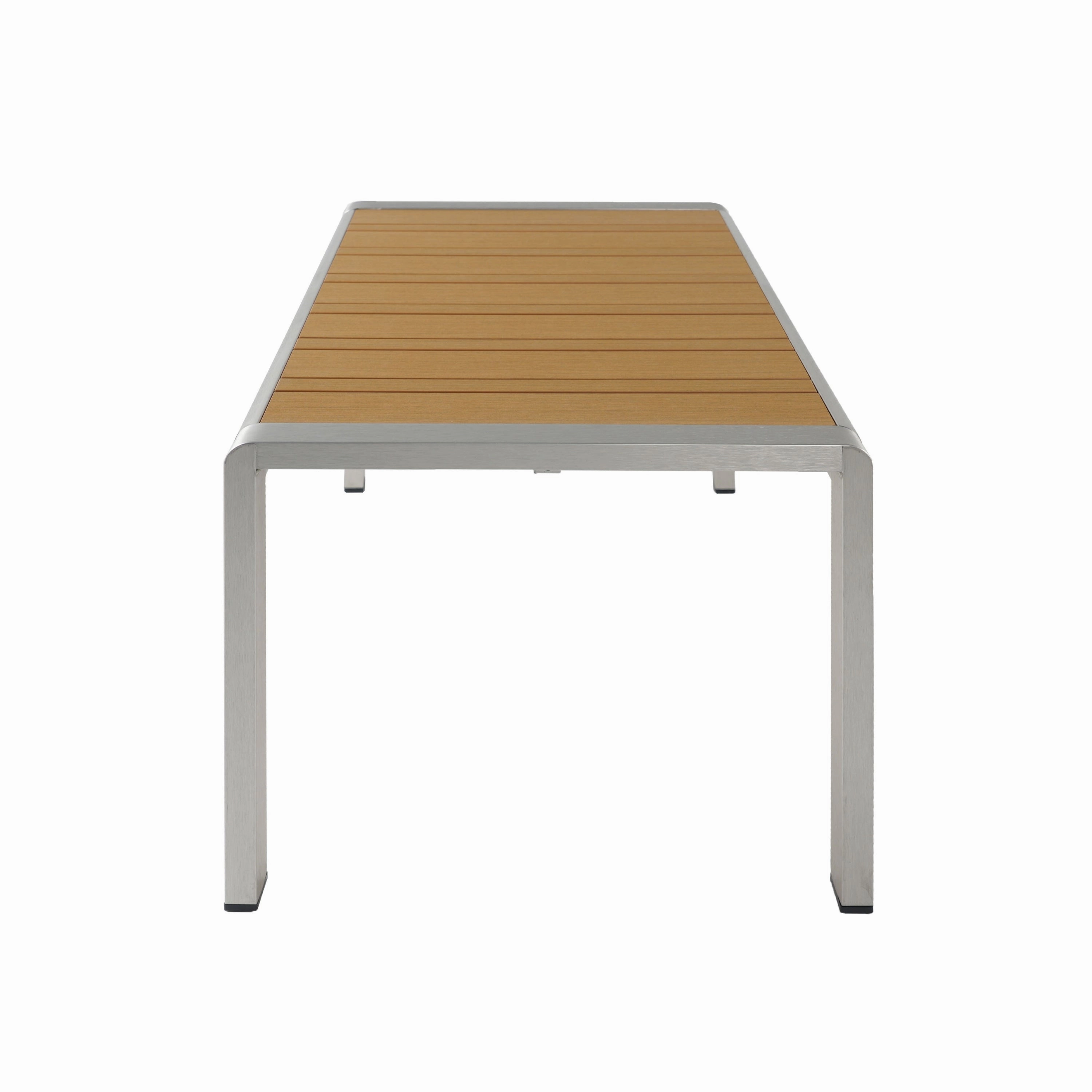 Aldere Aluminum Outdoor Patio Coffee Table