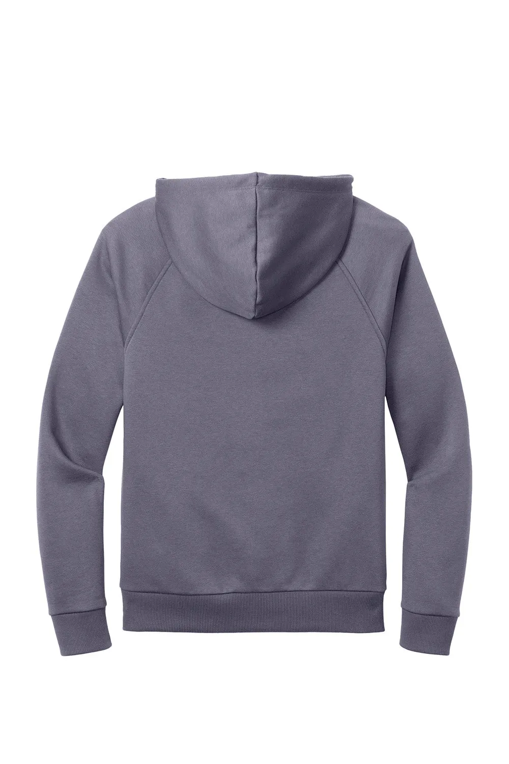Allmade Mens CVC Fleece Hooded Sweatshirt Hoodie w/ Pouch Pocket - Cosmic Purple