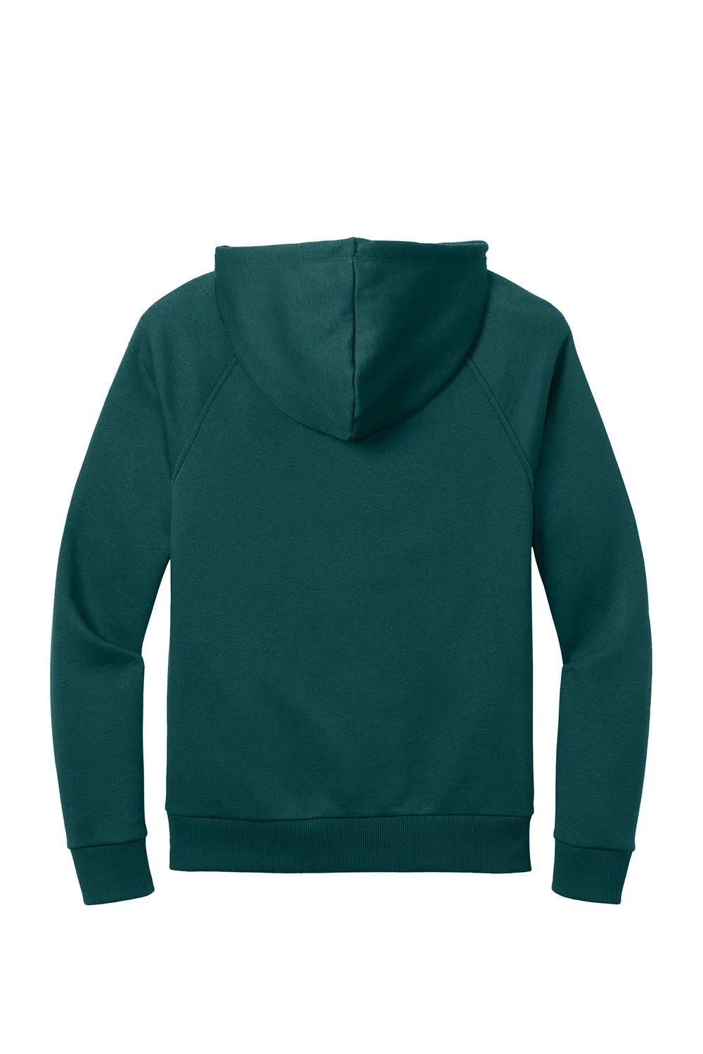 Allmade Mens CVC Fleece Hooded Sweatshirt Hoodie w/ Pouch Pocket - Deep Sea Green
