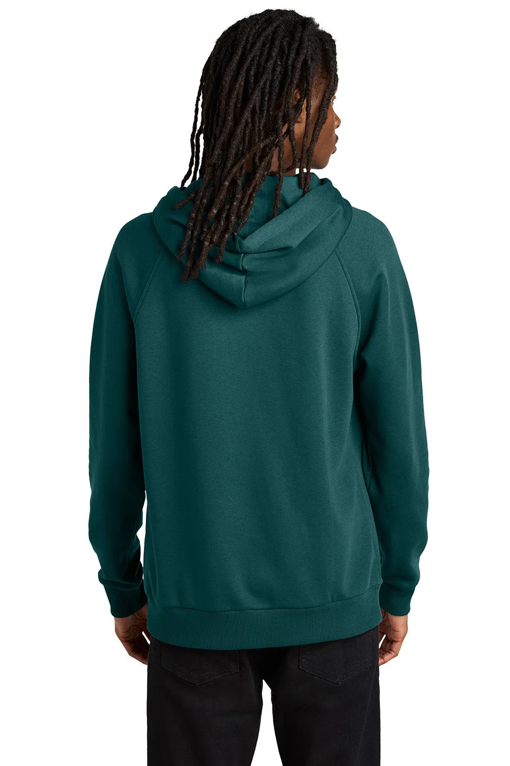 Allmade Mens CVC Fleece Hooded Sweatshirt Hoodie w/ Pouch Pocket - Deep Sea Green