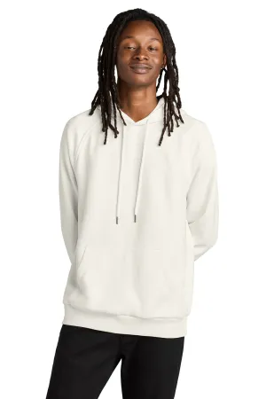 Allmade Mens CVC Fleece Hooded Sweatshirt Hoodie w/ Pouch Pocket - White Sand