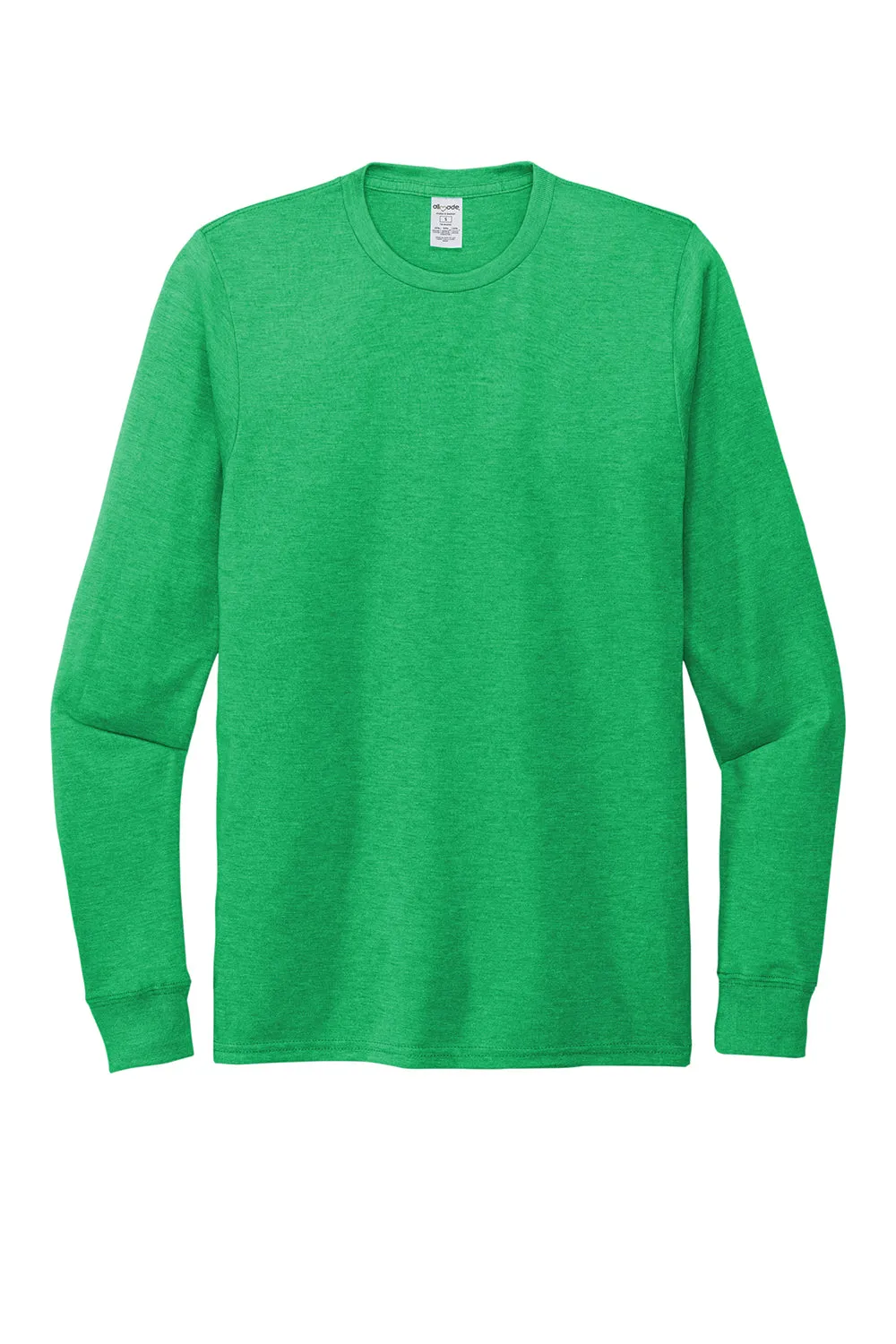 Allmade Mens Long Sleeve Crewneck T-Shirt - Enviro Green