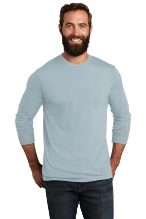 Allmade Mens Long Sleeve Crewneck T-Shirt - I Like You Blue
