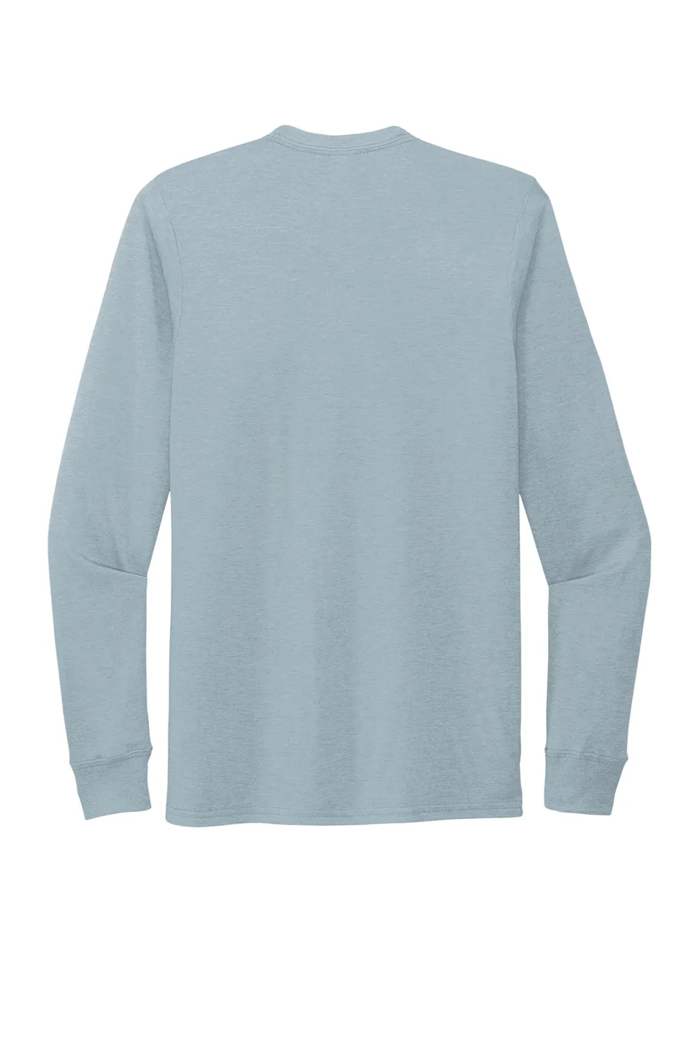 Allmade Mens Long Sleeve Crewneck T-Shirt - I Like You Blue