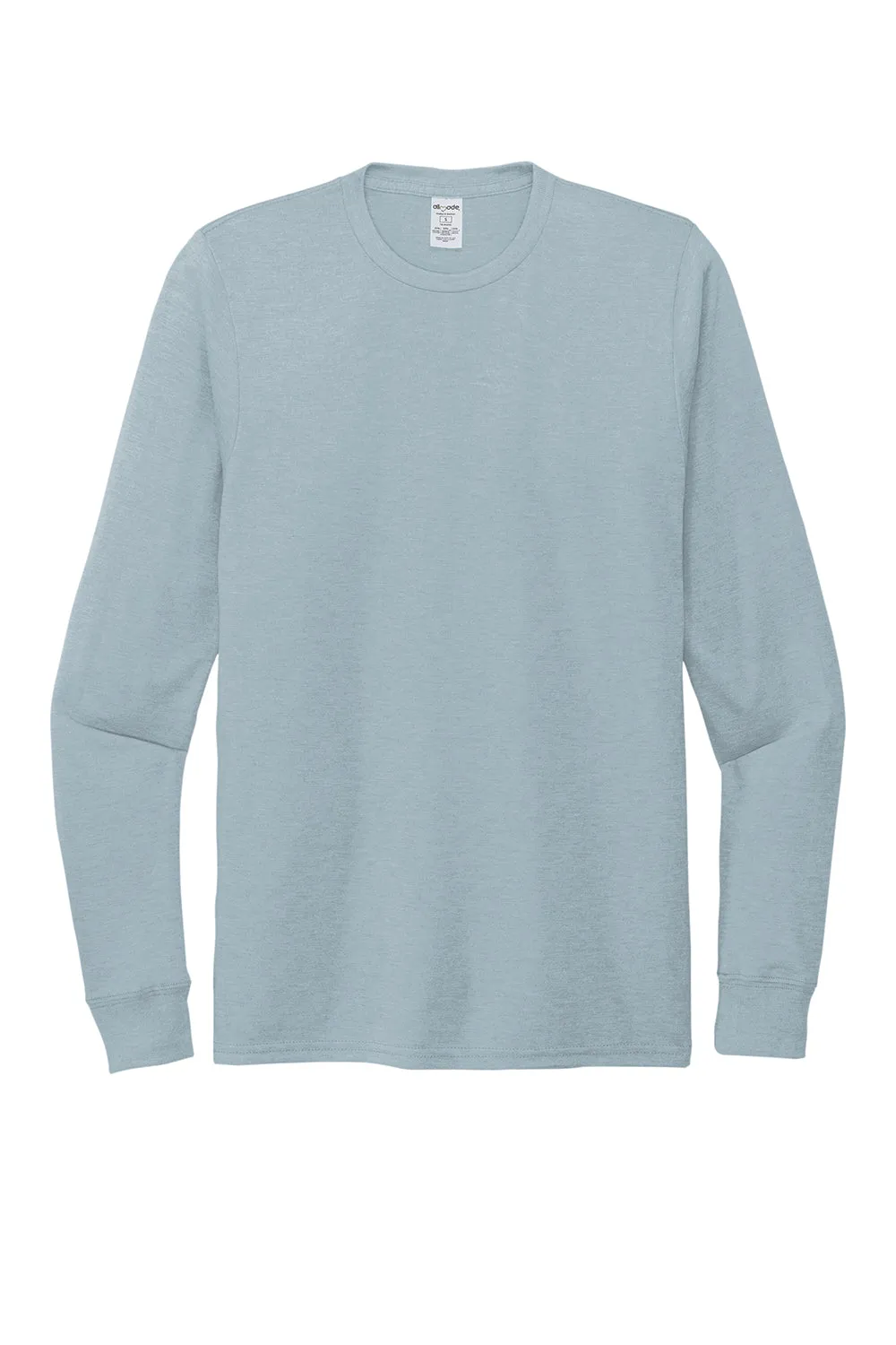 Allmade Mens Long Sleeve Crewneck T-Shirt - I Like You Blue