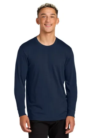 Allmade Mens Long Sleeve Crewneck T-Shirt - Night Sky Navy Blue