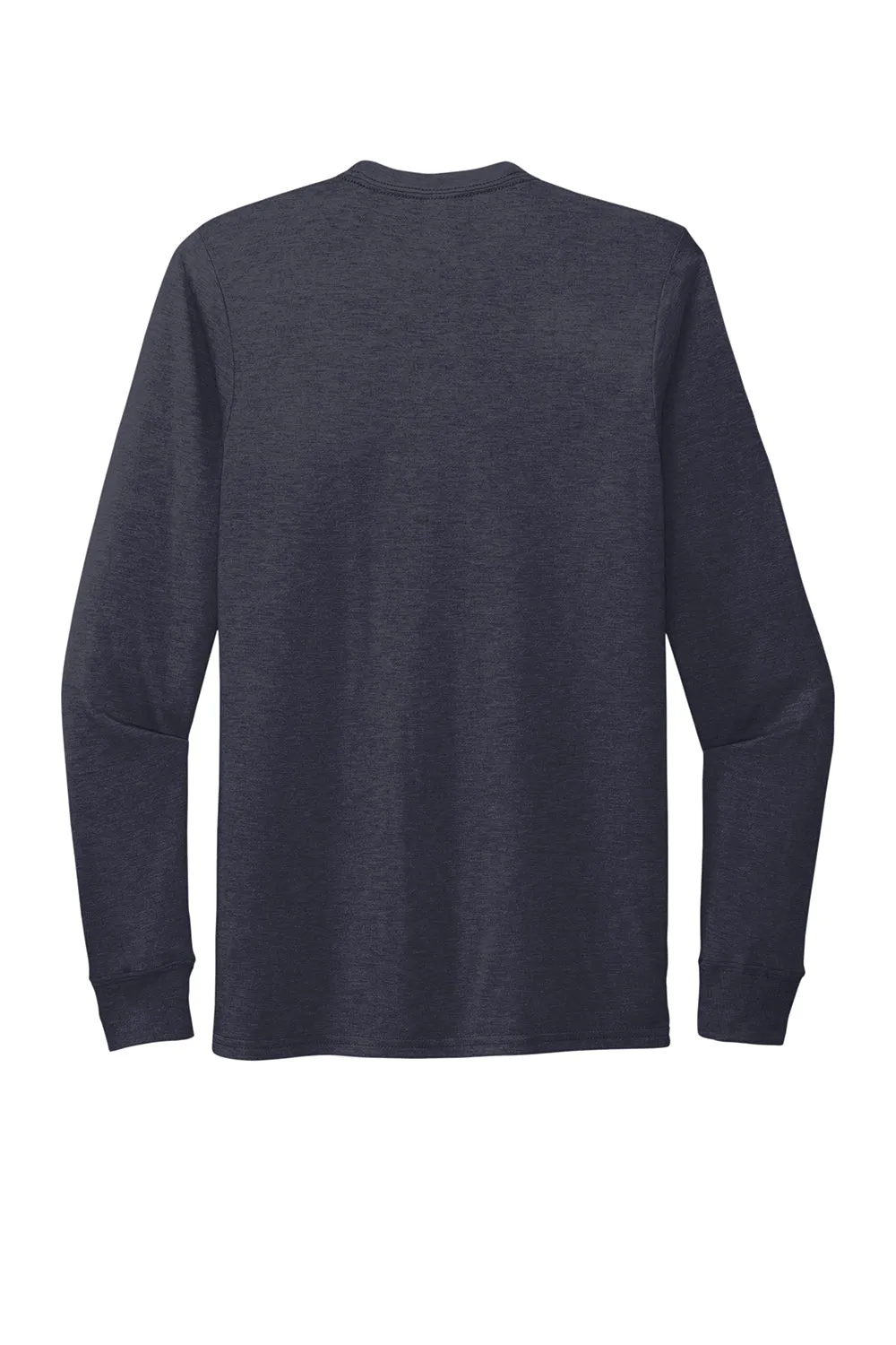 Allmade Mens Long Sleeve Crewneck T-Shirt - Rebel Blue