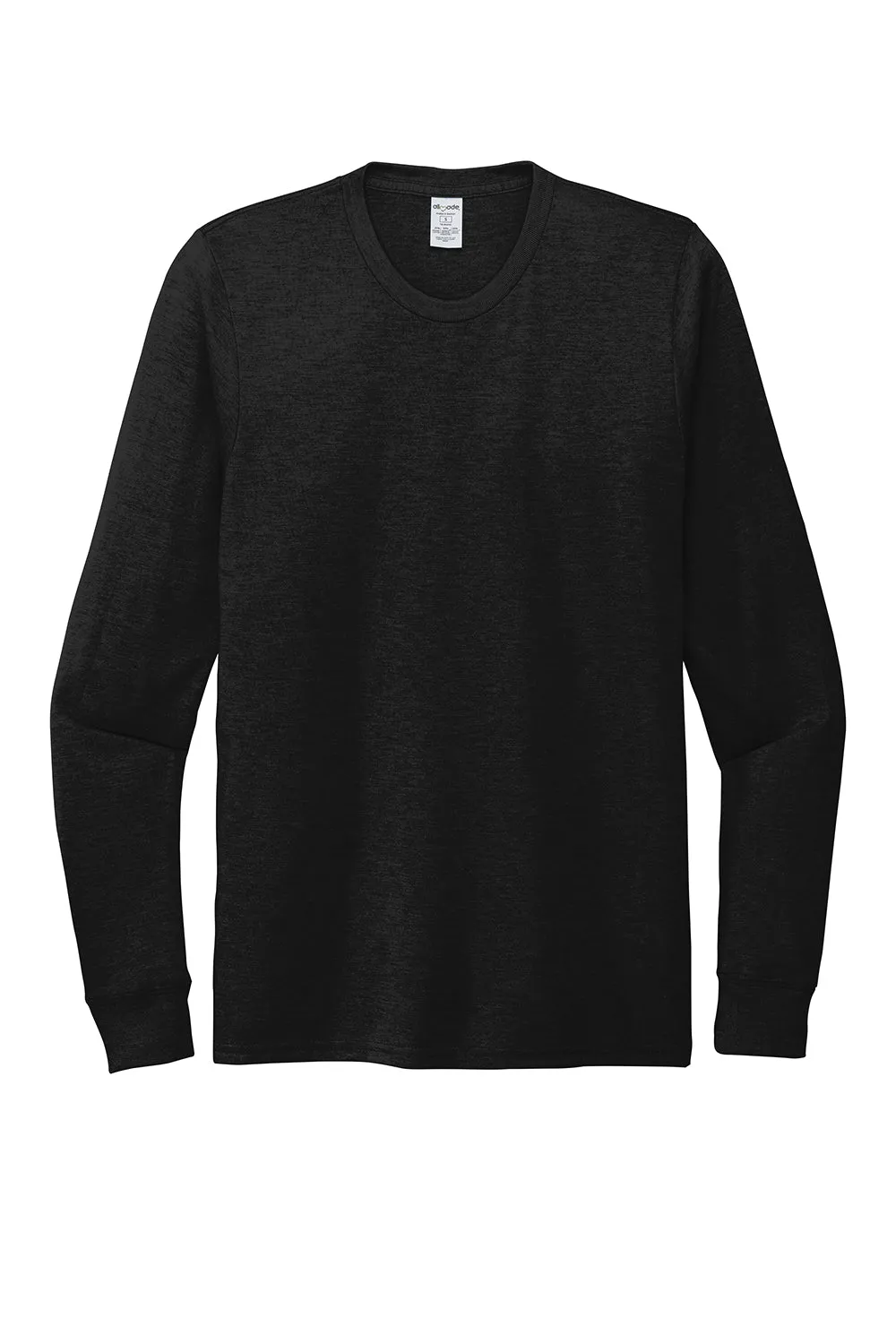 Allmade Mens Long Sleeve Crewneck T-Shirt - Space Black