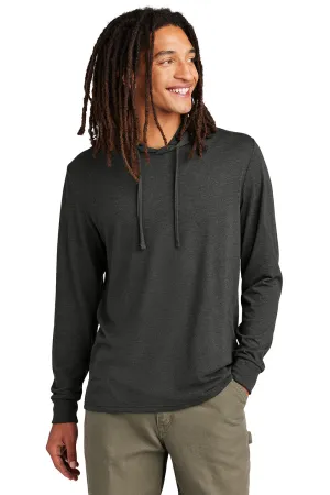 Allmade Mens Long Sleeve Hooded T-Shirt Hoodie - Space Black