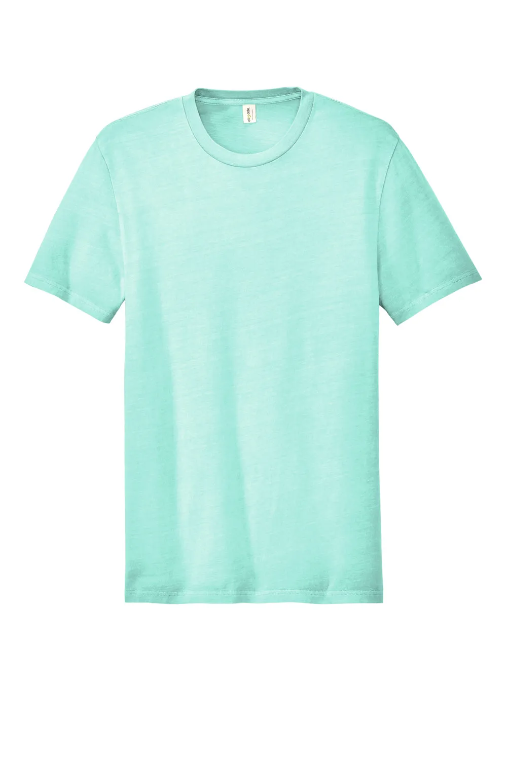Allmade Mens Mineral Dye Short Sleeve Crewneck T-Shirt - Saltwater Blue