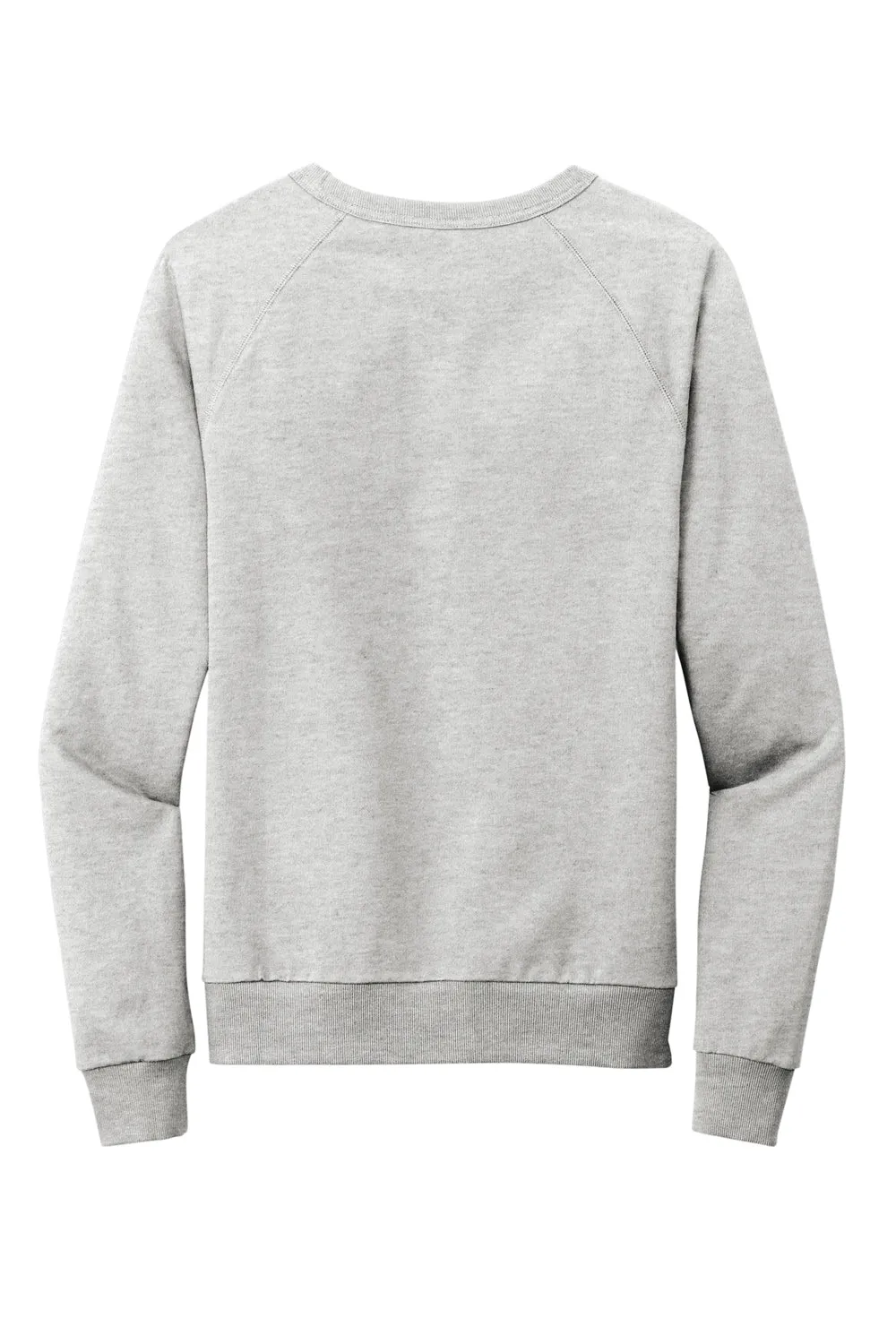 Allmade Mens Organic French Terry Crewneck Sweatshirt - Heather Granite Grey