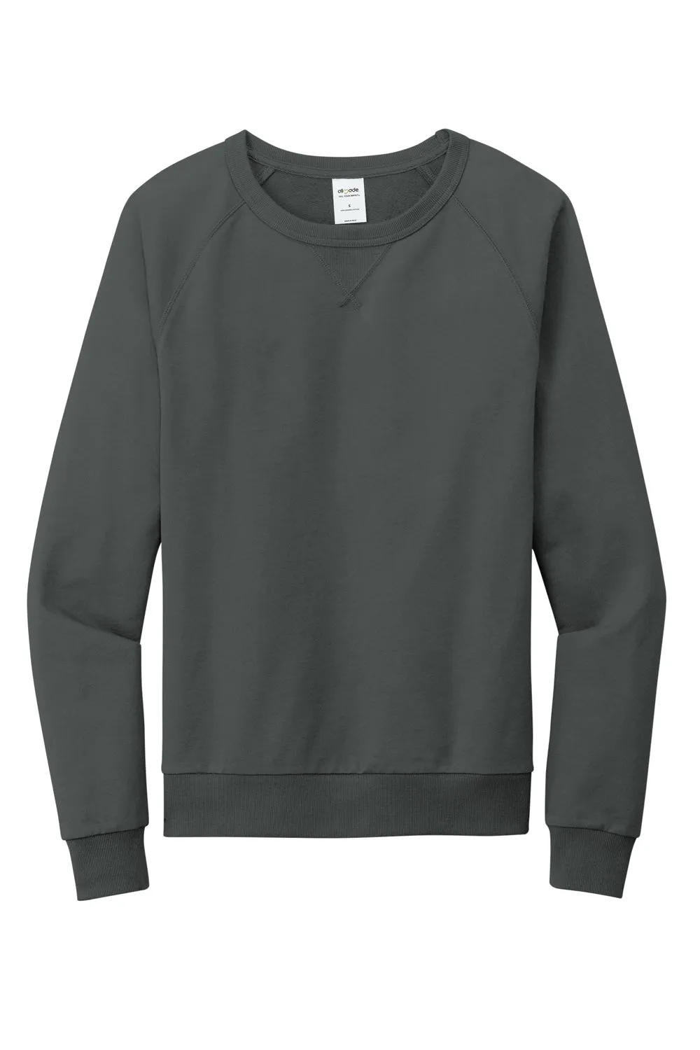 Allmade Mens Organic French Terry Crewneck Sweatshirt - Terrain Grey
