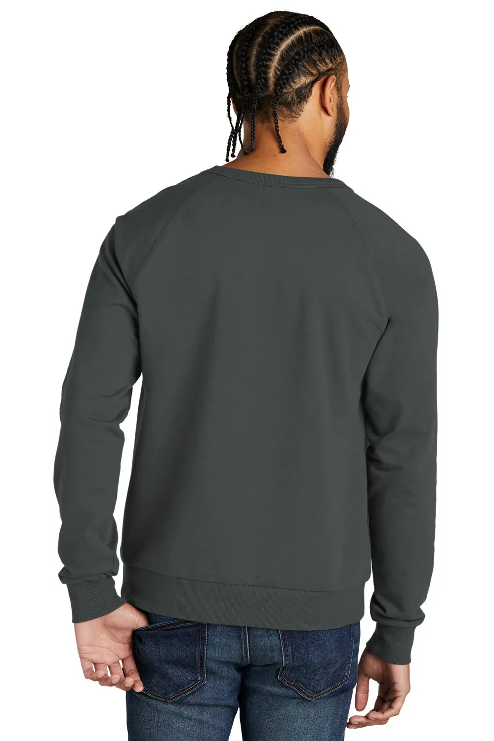 Allmade Mens Organic French Terry Crewneck Sweatshirt - Terrain Grey