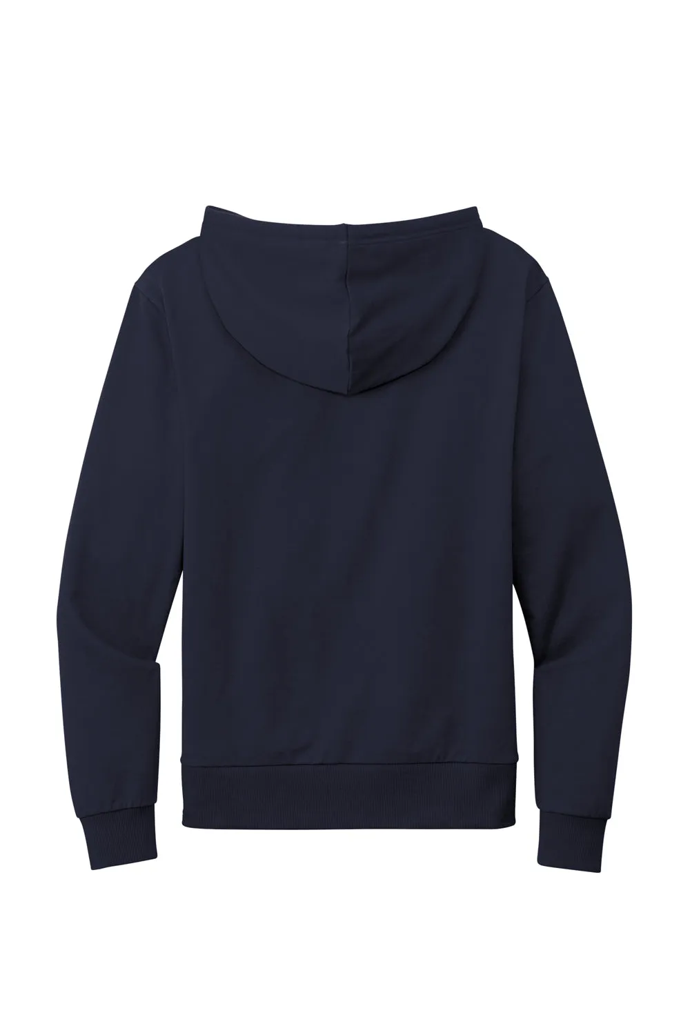 Allmade Mens Organic French Terry Hooded Sweatshirt Hoodie w/ Pouch Pocket - Night Sky Navy Blue