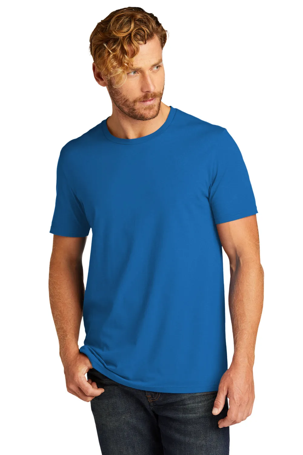 Allmade Mens Organic Short Sleeve Crewneck T-Shirt - Beacon Blue