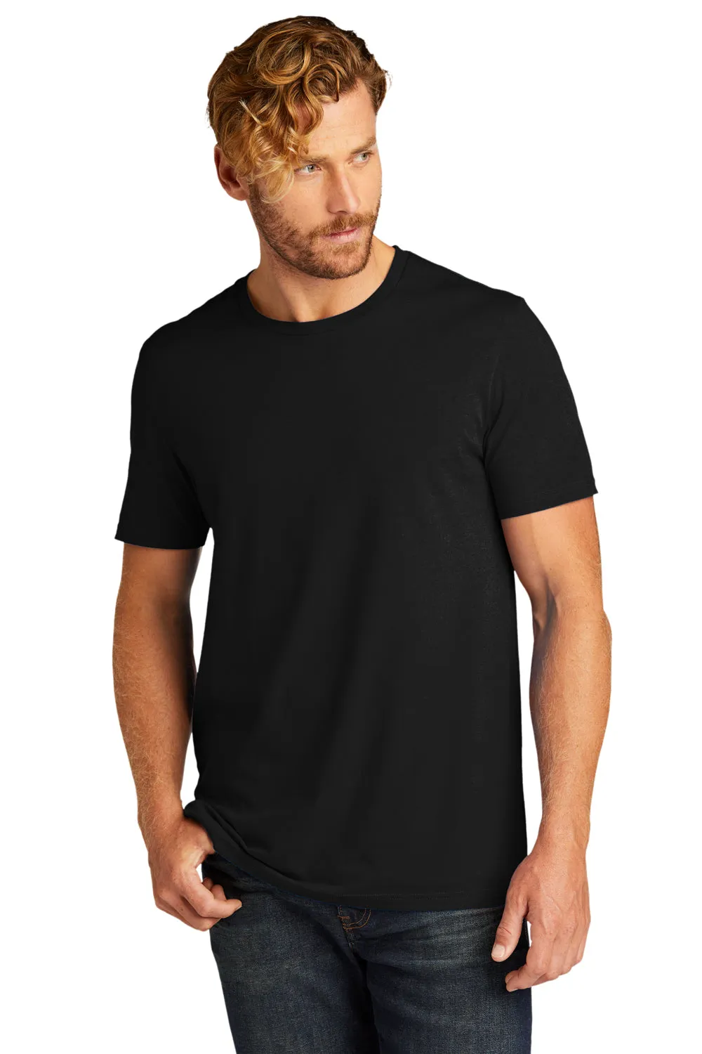 Allmade Mens Organic Short Sleeve Crewneck T-Shirt - Deep Black