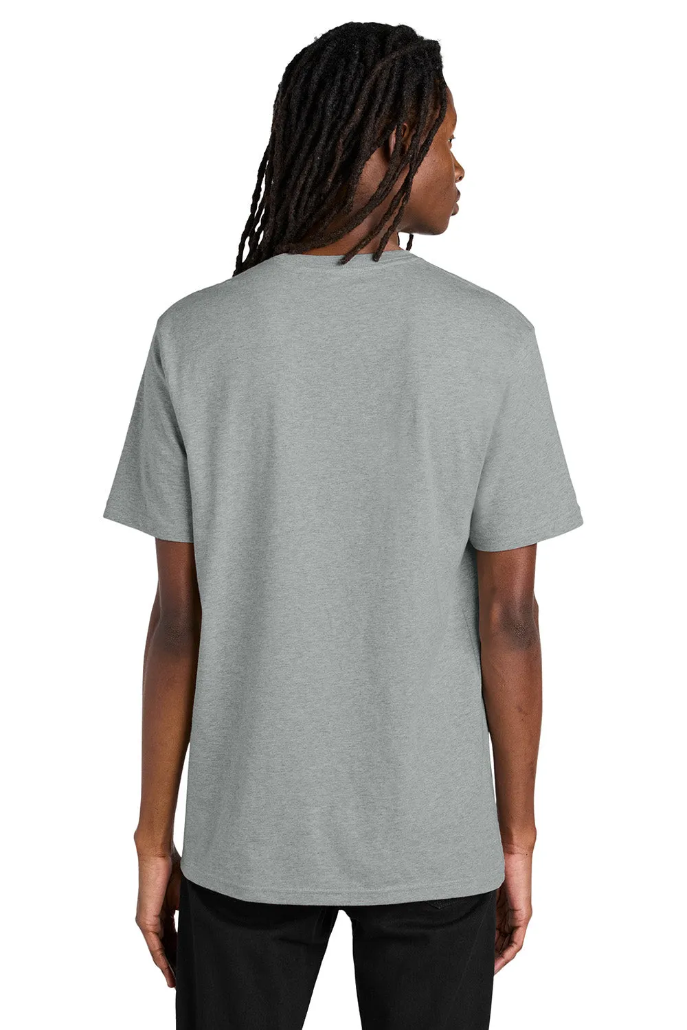 Allmade Mens Organic Short Sleeve Crewneck T-Shirt - Heather Granite Grey