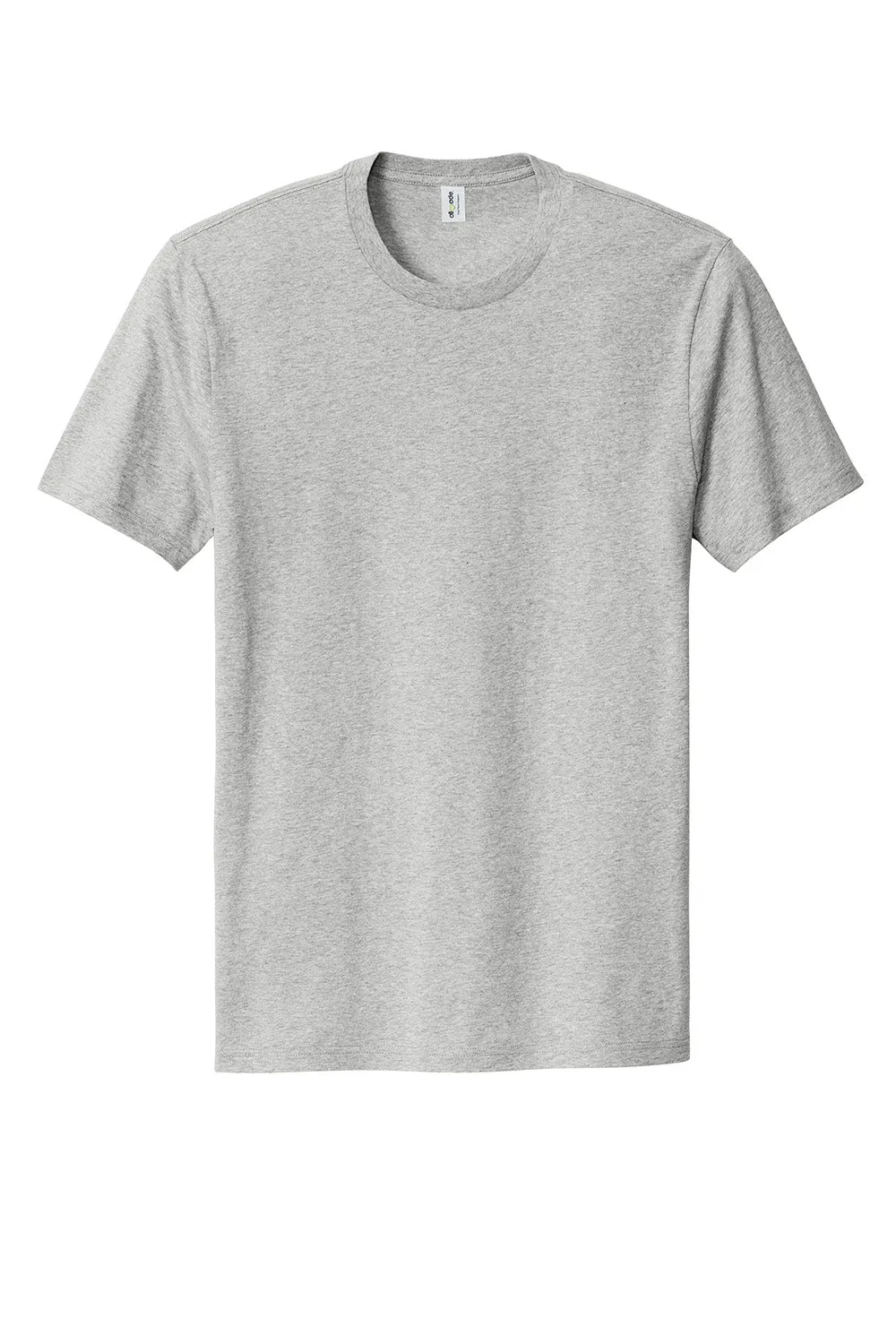 Allmade Mens Organic Short Sleeve Crewneck T-Shirt - Heather Granite Grey