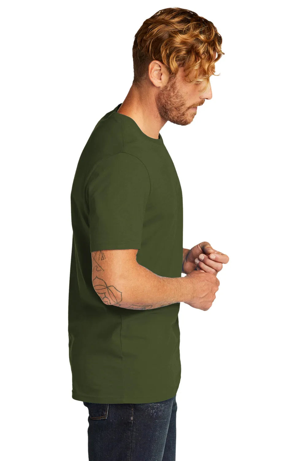 Allmade Mens Organic Short Sleeve Crewneck T-Shirt - Herb Green
