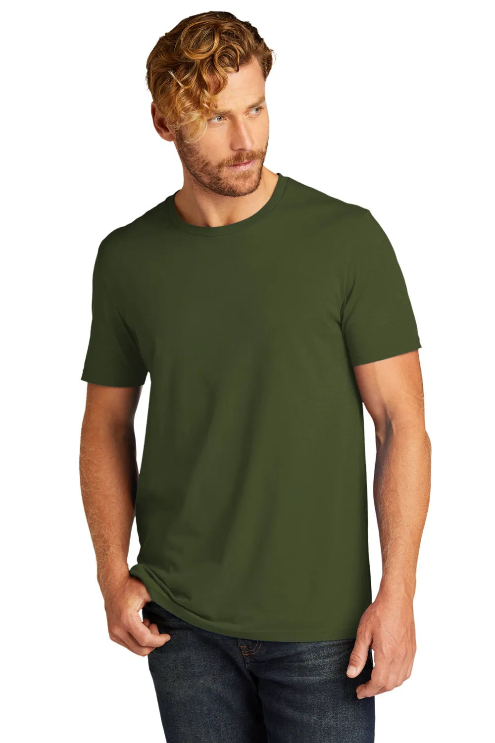 Allmade Mens Organic Short Sleeve Crewneck T-Shirt - Herb Green