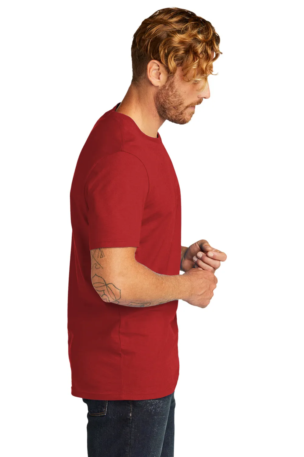 Allmade Mens Organic Short Sleeve Crewneck T-Shirt - Revolution Red