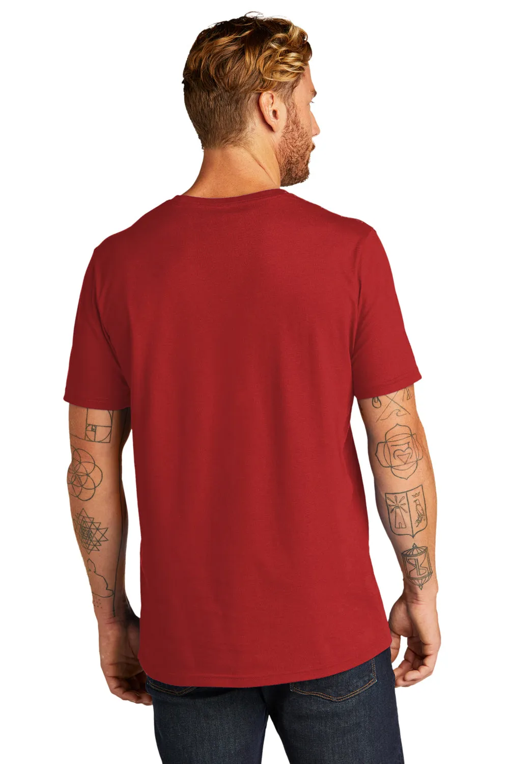 Allmade Mens Organic Short Sleeve Crewneck T-Shirt - Revolution Red