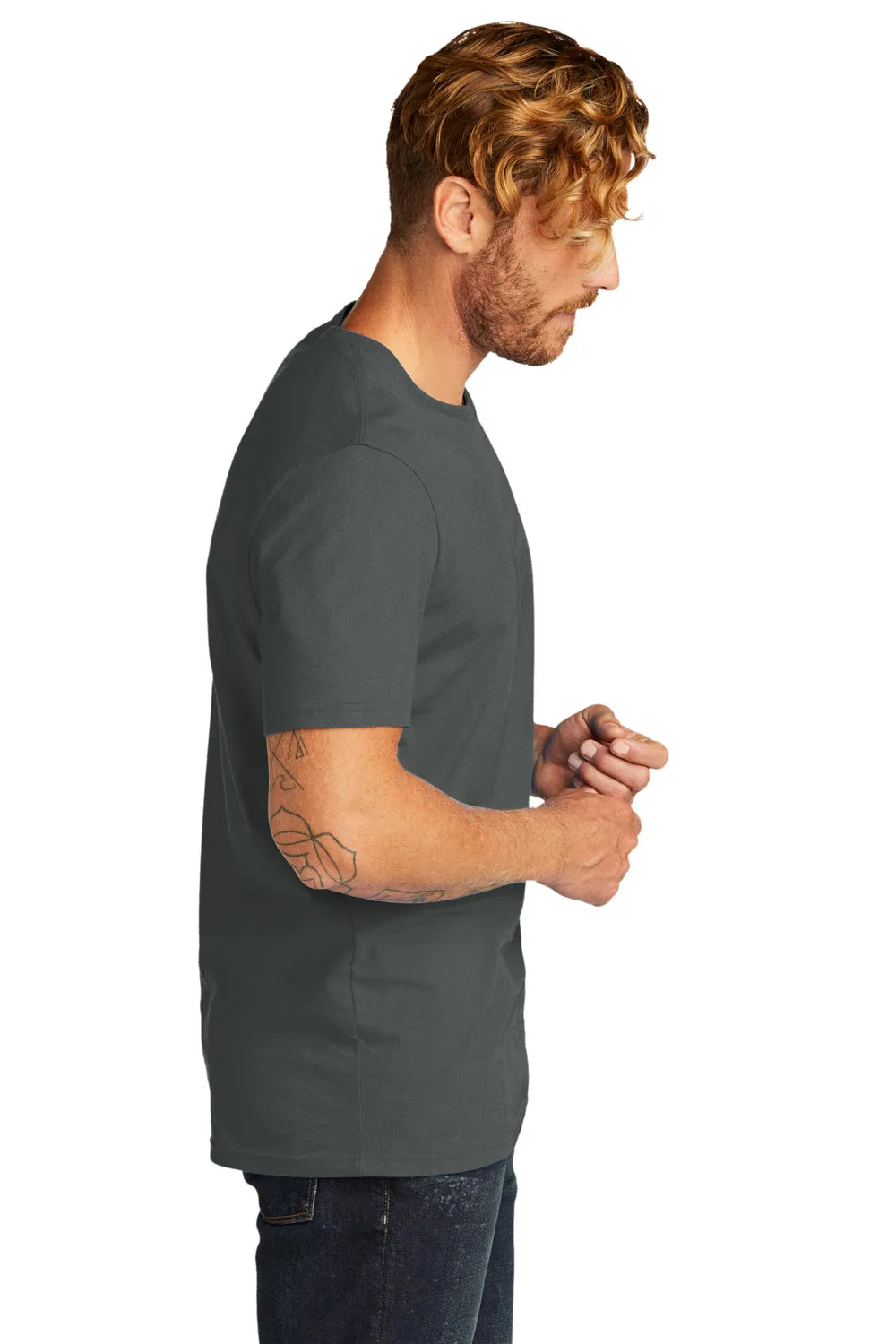 Allmade Mens Organic Short Sleeve Crewneck T-Shirt - Terrain Grey