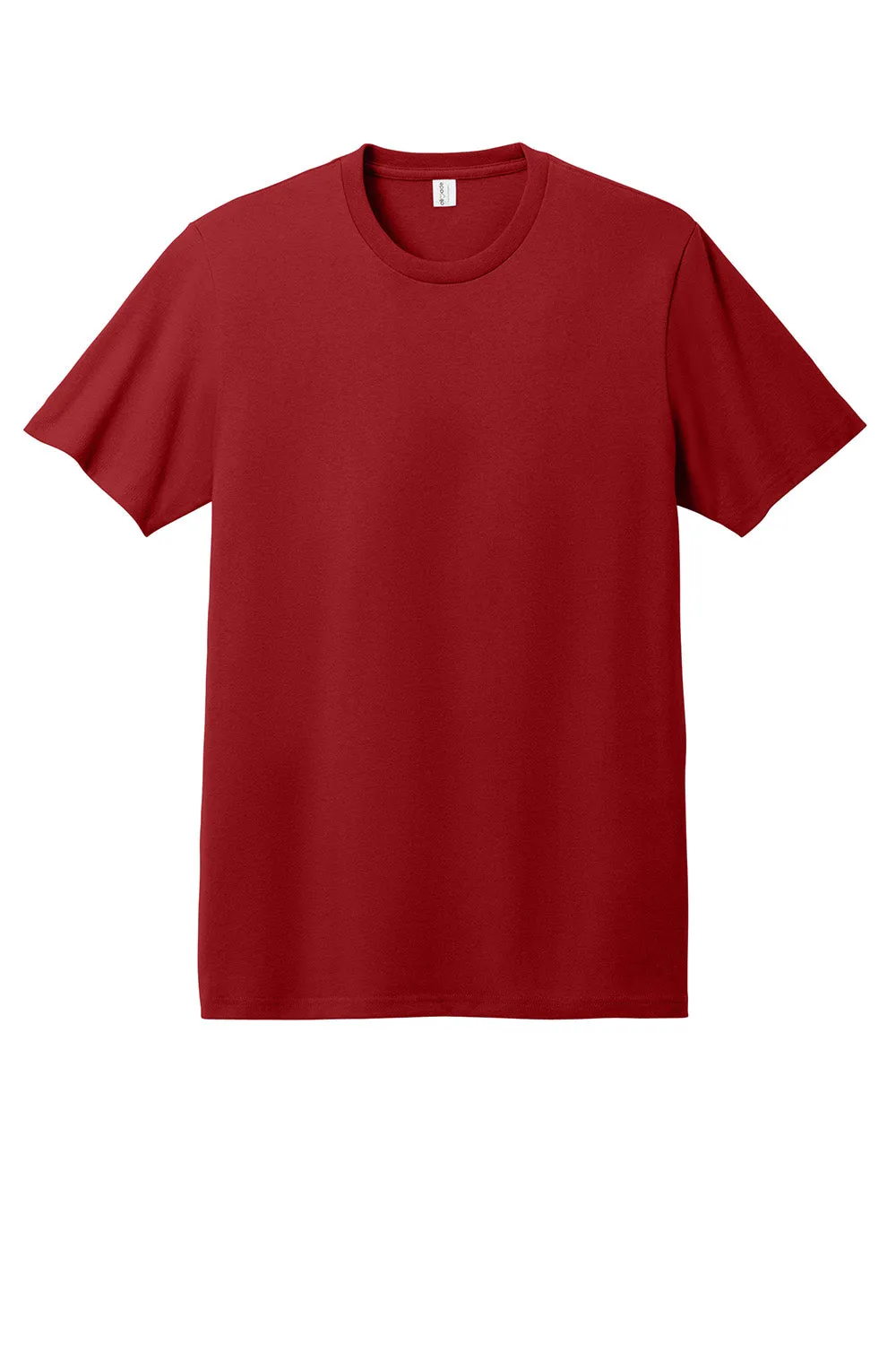 Allmade Mens Recycled Short Sleeve Crewneck T-Shirt - Beet Red