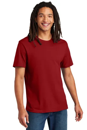 Allmade Mens Recycled Short Sleeve Crewneck T-Shirt - Beet Red
