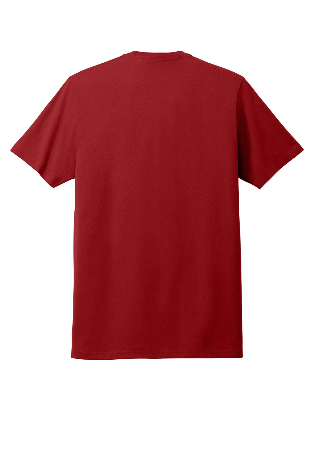 Allmade Mens Recycled Short Sleeve Crewneck T-Shirt - Beet Red