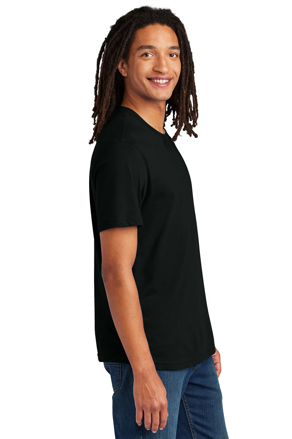 Allmade Mens Recycled Short Sleeve Crewneck T-Shirt - Deep Black