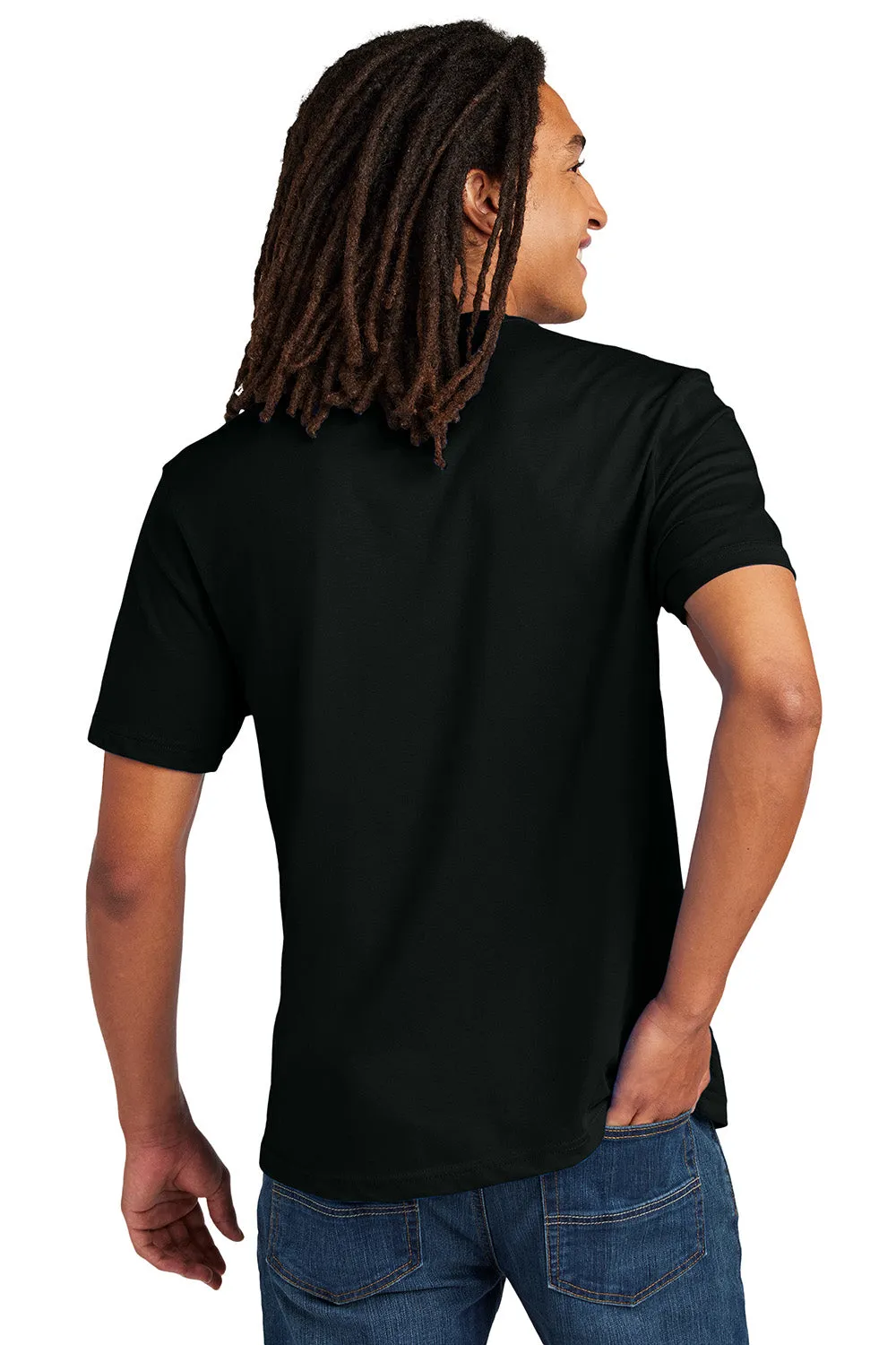 Allmade Mens Recycled Short Sleeve Crewneck T-Shirt - Deep Black